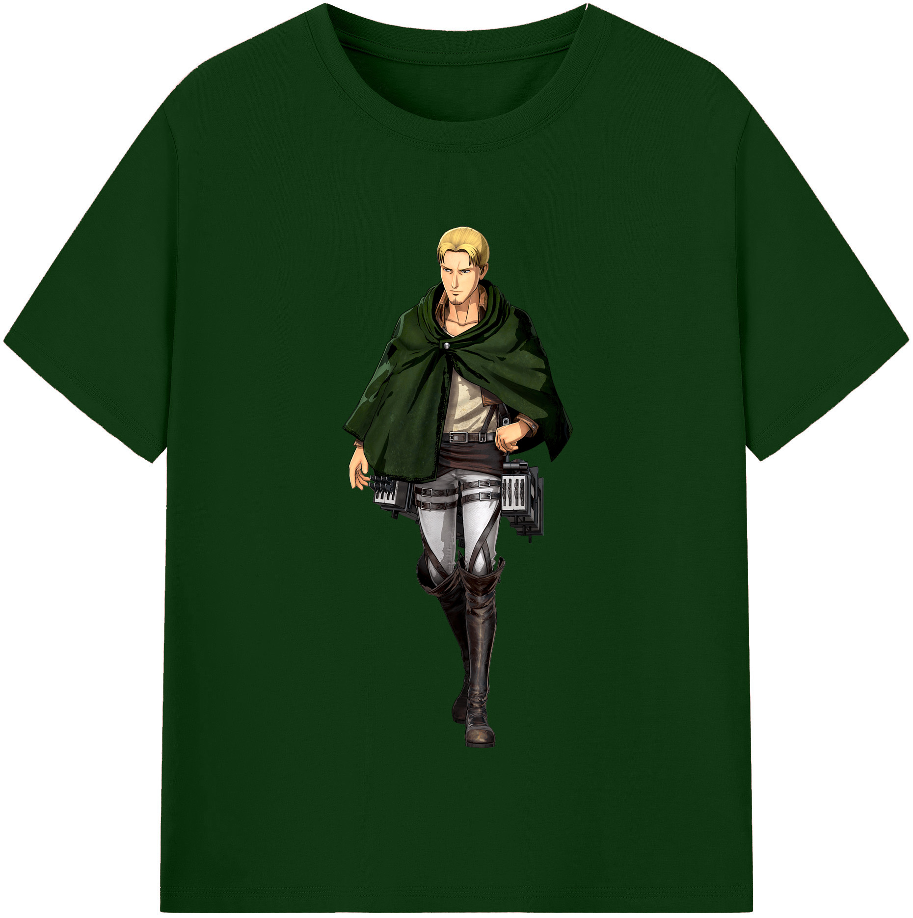 （画像用） 進撃の巨人 Attack on Titan 綿100％半袖Tシャツ（フロントプリント）